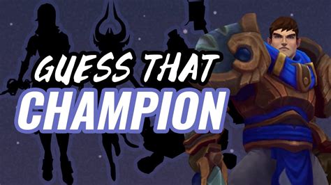 guess today's league of legends champion|find my main lol quiz.